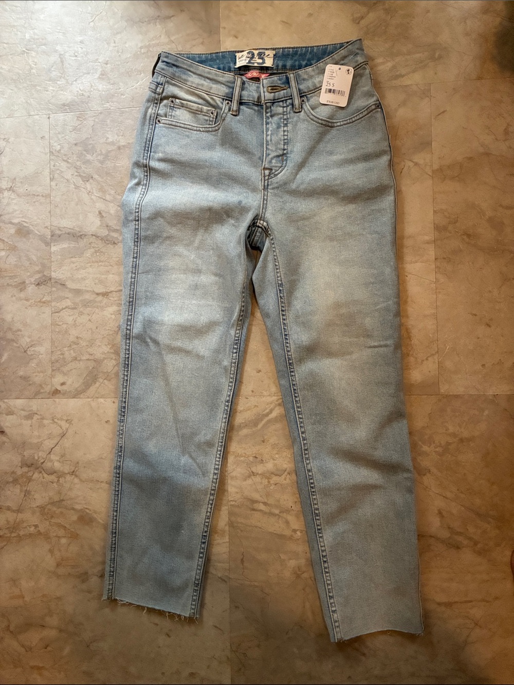 We The Free Light Blue Slim Straight Men Jeans